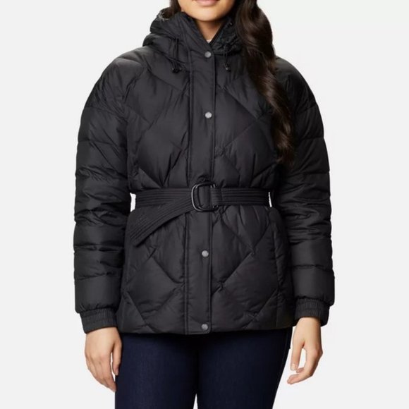 Columbia Women's Icy Heights Belted Hooded Jacket XL